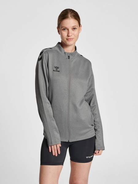 Damen Trainingsjacke Hummel Core XK Poly Zip - Grau